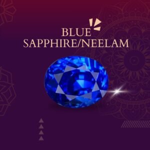 Blue Sapphire/Neelam
